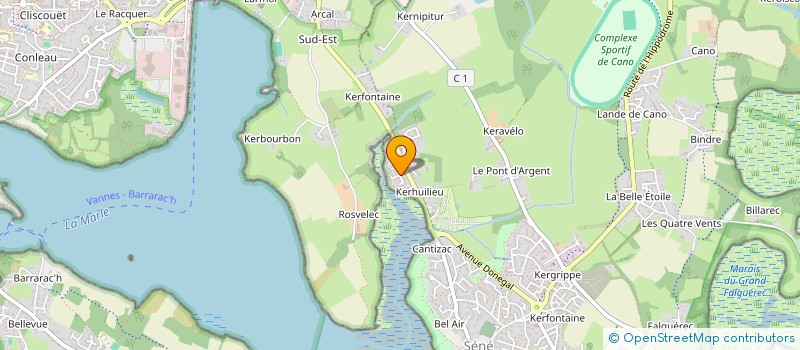 localisation de l'entreprise MILAU à SENE