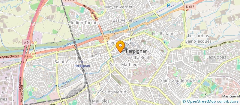 localisation de l'entreprise MILAURCA  PERPIGNAN