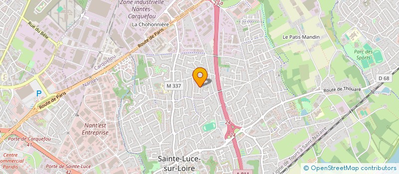 localisation de l'entreprise MILAURE  PORNICHET