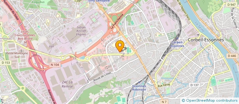 localisation de l'entreprise MILAVOLT à CORBEIL-ESSONNES