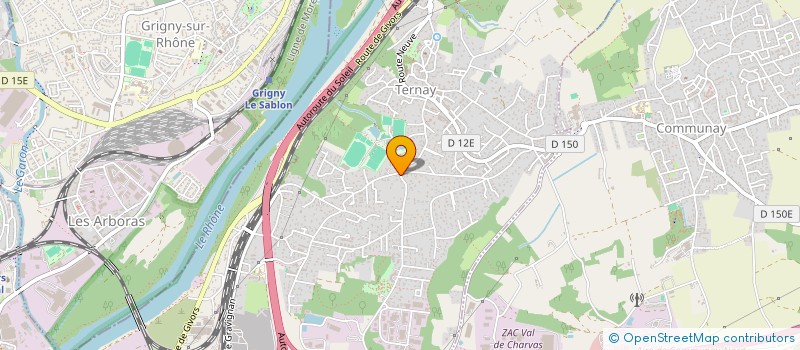 localisation de l'entreprise MILAZIMI  TERNAY