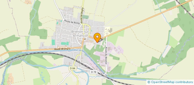 localisation de l'entreprise MILBOX NESPOLI à BRIENON SUR ARMANCON