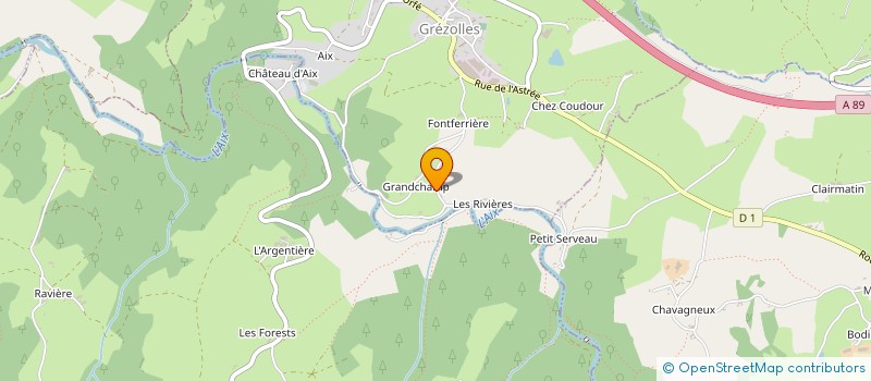 localisation de l'entreprise MILC42  GREZOLLES