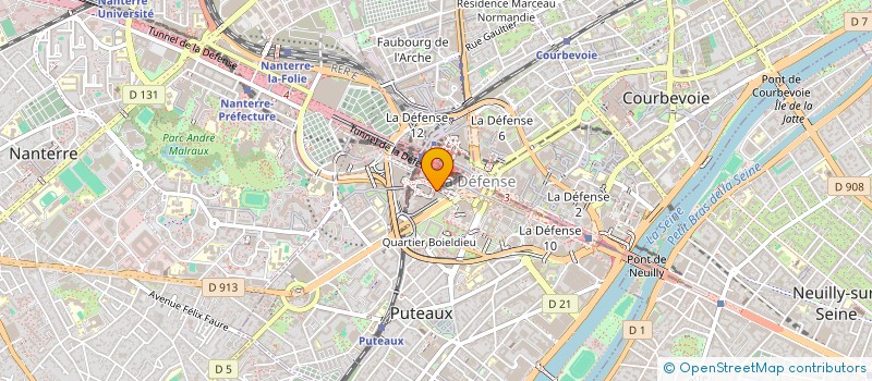 localisation de l'entreprise MILCANDI DIFFUSION à PUTEAUX