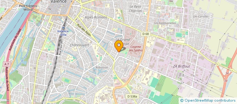 localisation de l'entreprise MILCANPE  VALENCE