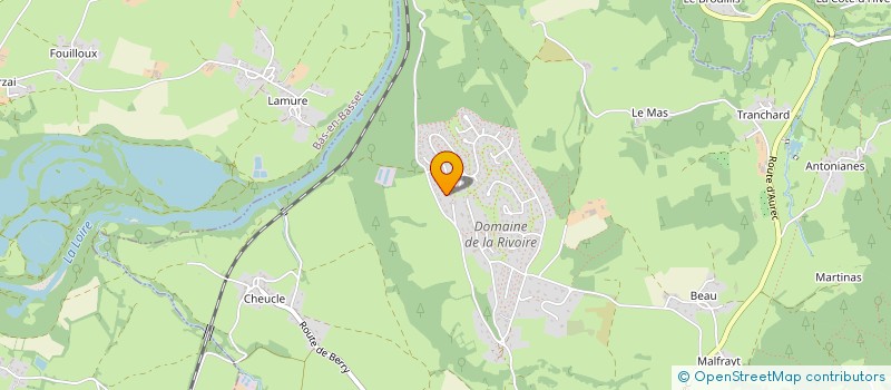 localisation de l'entreprise MILCOTE  MONISTROL-SUR-LOIRE