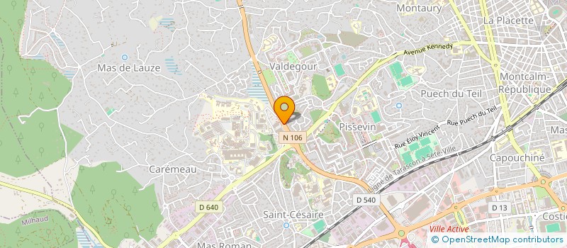 localisation de l'entreprise MILCUISINE à NIMES