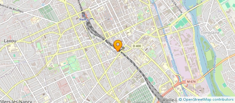 localisation de l'entreprise MILD  NANCY