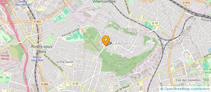 localisation de l'entreprise MILDER à NEUILLY-PLAISANCE