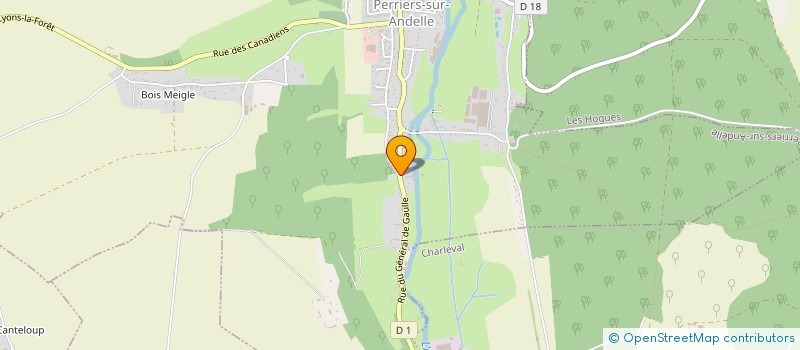 localisation de l'entreprise MILDRED  PERRIERS-SUR-ANDELLE