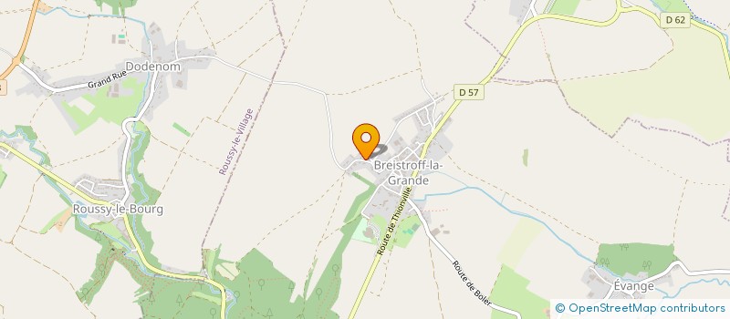 localisation de l'entreprise MILE 57  LUXEUIL-LES-BAINS