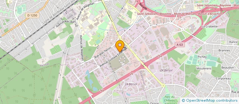 localisation de l'entreprise MILE SAS à PESSAC