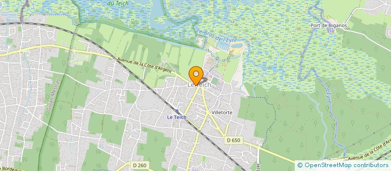 localisation de l'entreprise MILEA  LE TEICH