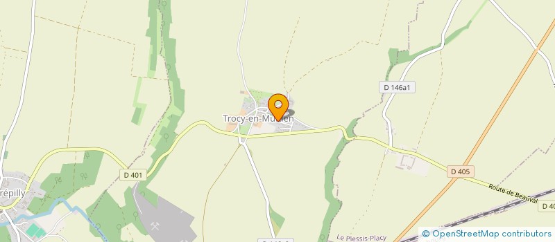 localisation de l'entreprise MILEANA  TROCY-EN-MULTIEN