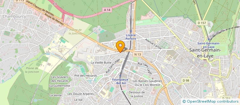 localisation de l'entreprise MILEC  SAINT-GERMAIN-EN-LAYE