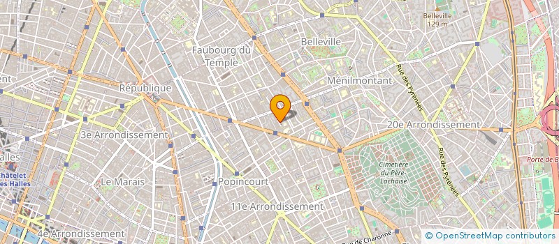 localisation de l'entreprise MILEDIA  PARIS