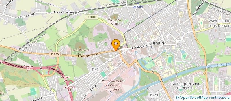 localisation de l'entreprise MILEDOU FRANCE TOGO  DENAIN