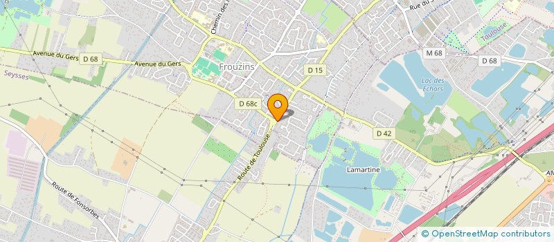 localisation de l'entreprise MILEKARO  FROUZINS