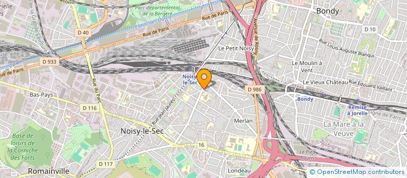 localisation de l'entreprise MILELEC à NOISY-LE-SEC