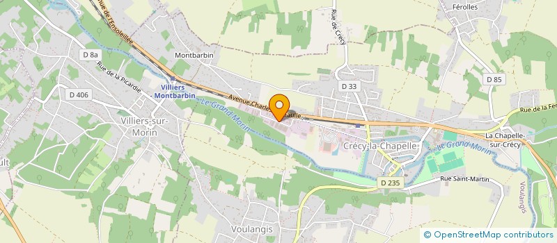 localisation de l'entreprise MILENA  CHESSY