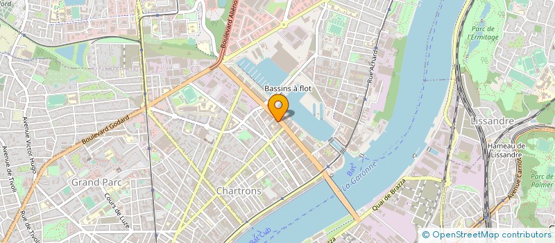 localisation de l'entreprise MILENA LASHES  BORDEAUX