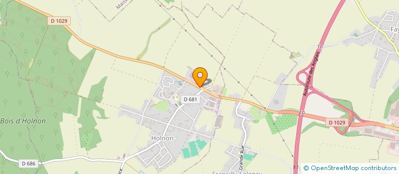 localisation de l'entreprise MILEO  HOLNON