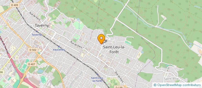 localisation de l'entreprise MILES DISTRIBUTION  SAINT-LEU-LA-FORET