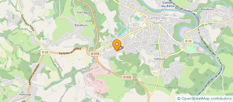 localisation de l'entreprise MILESKER  CAMBO-LES-BAINS