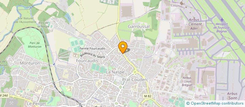 localisation de l'entreprise MILESKER à COLOMIERS