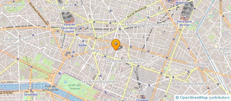 localisation de l'entreprise MILETTE  PARIS