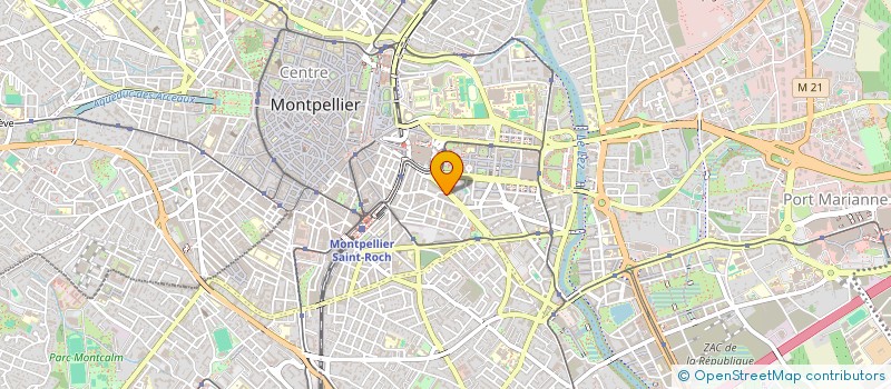 localisation de l'entreprise MILETTE IMMOBILIER à MONTPELLIER
