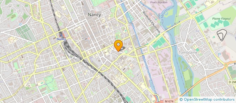 localisation de l'entreprise MILEV COIFFURE  NANCY