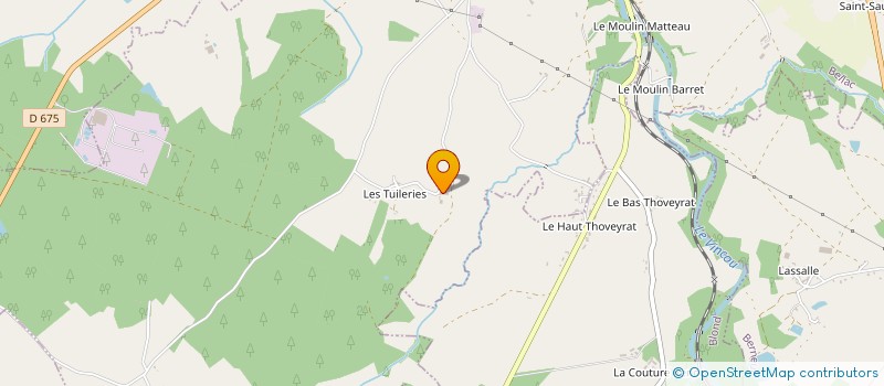localisation de l'entreprise MILEX à CHATEAU-CHERVIX