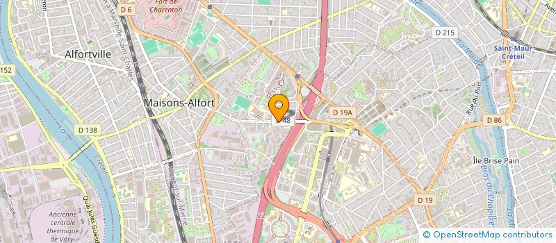 localisation de l'entreprise MILEXI  MAISONS-ALFORT