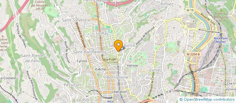 localisation de l'entreprise MILEZAN à NICE