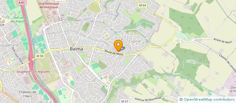 localisation de l'entreprise MILEZO  FLOURENS