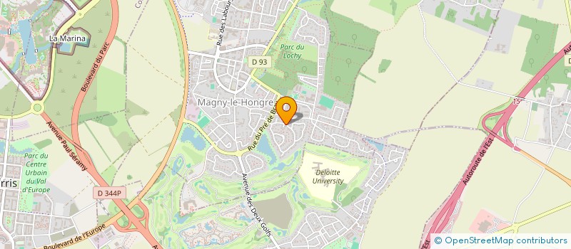 localisation de l'entreprise MILEZYM  MAGNY-LE-HONGRE