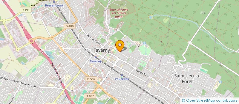 localisation de l'entreprise MILF GROSLAY  TAVERNY