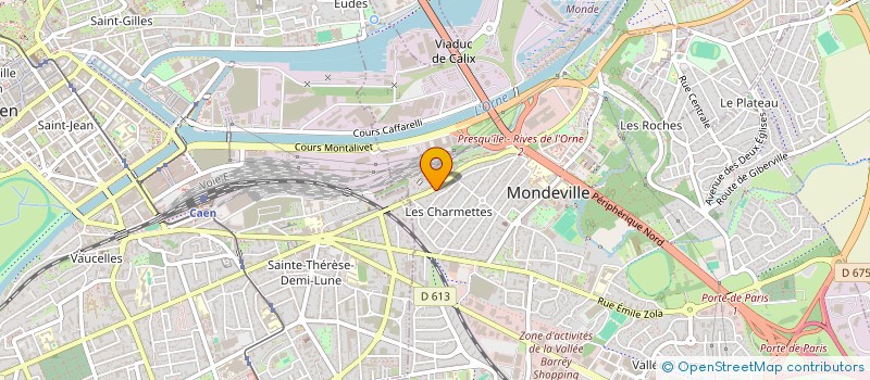 localisation de l'entreprise MILFER  MONDEVILLE