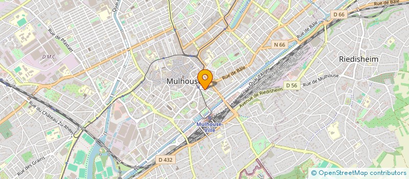 localisation de l'entreprise MILFORT MARGUERITE ET LIECHTLE GERARD à MULHOUSE