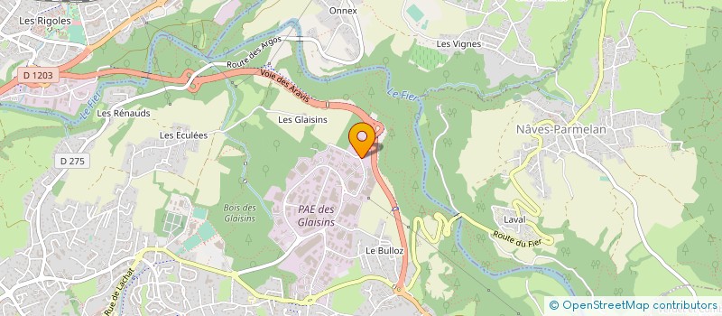 localisation de l'entreprise MILFRANCE à ANNECY