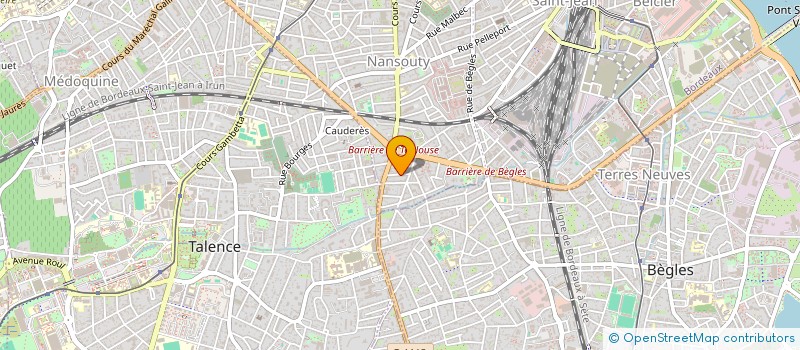 localisation de l'entreprise MILH à BORDEAUX