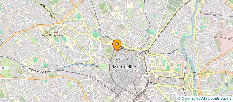 localisation de l'entreprise MILHAU IMMO à MONTPELLIER