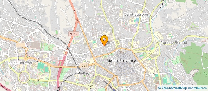 localisation de l'entreprise MILHAUD PARC MOZART à AIX-EN-PROVENCE
