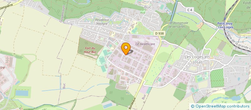 localisation de l'entreprise MILHEM  BUC