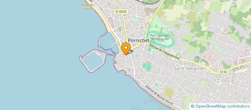 localisation de l'entreprise MILHUGMAT à PORNICHET