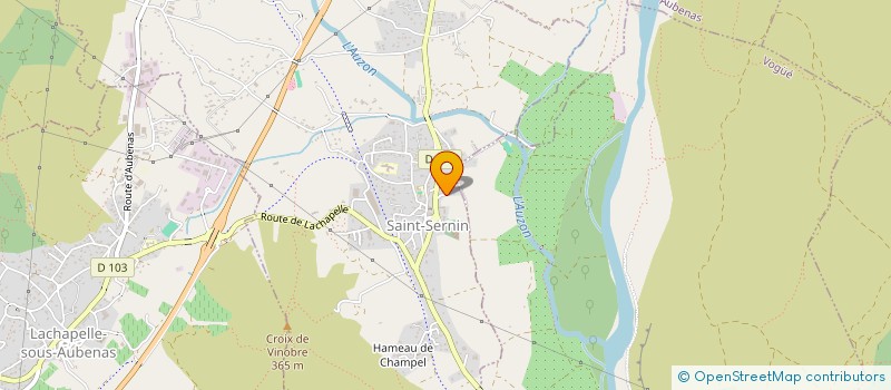 localisation de l'entreprise MILI 2025  SAINT-SERNIN