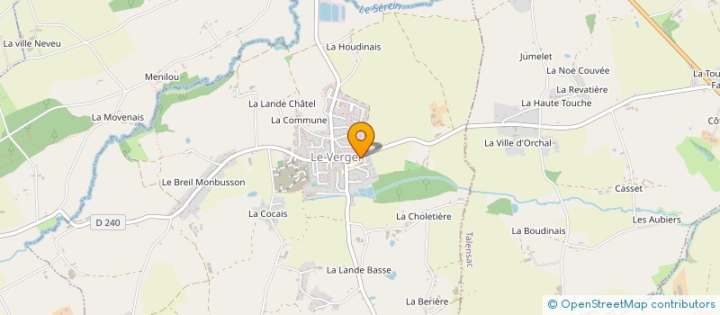 localisation de l'entreprise MILI CONSEILS  LE VERGER