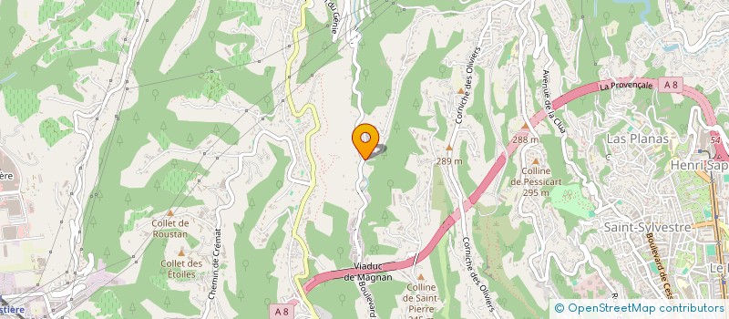 localisation de l'entreprise MILI SERIGRAPHIE  NICE