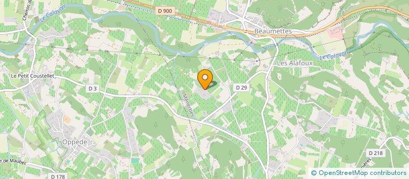 localisation de l'entreprise MILIA  MENERBES